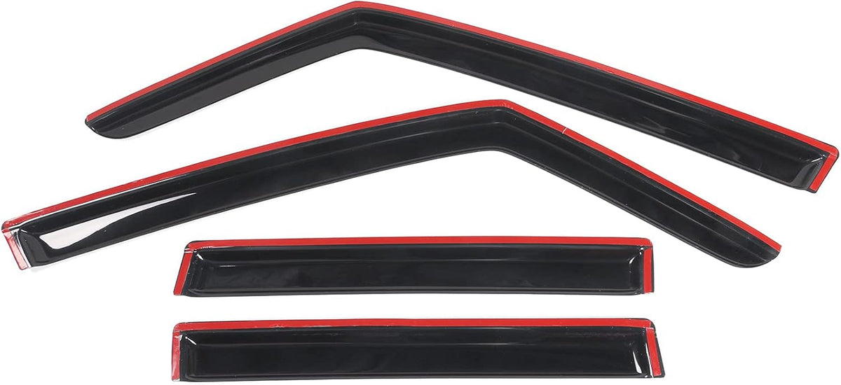 Slim Tinted Acrylic Wind Sun Rain Guard Pack of 2 X924232