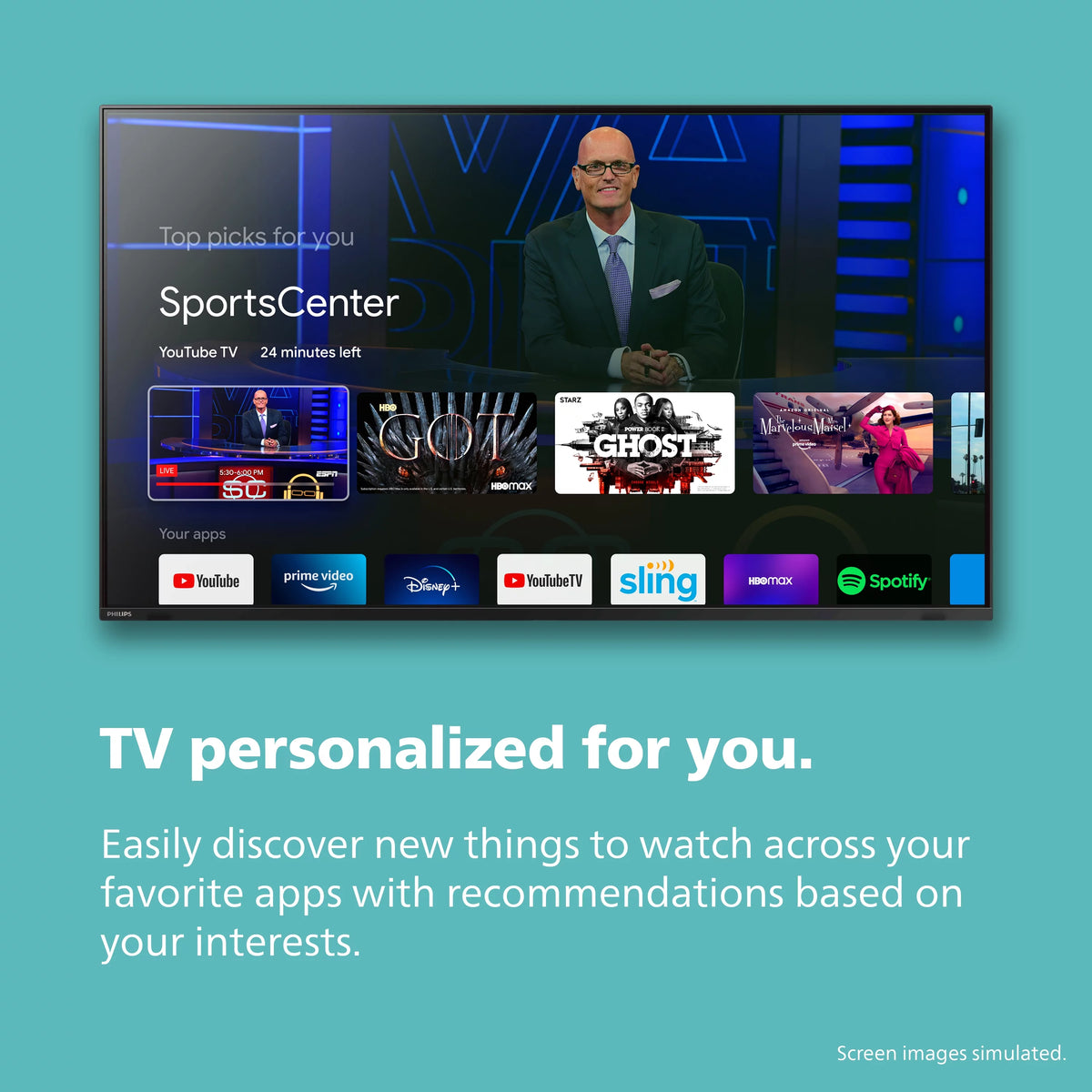 75 Class 4K Ultra HD Google Smart LED TV T527