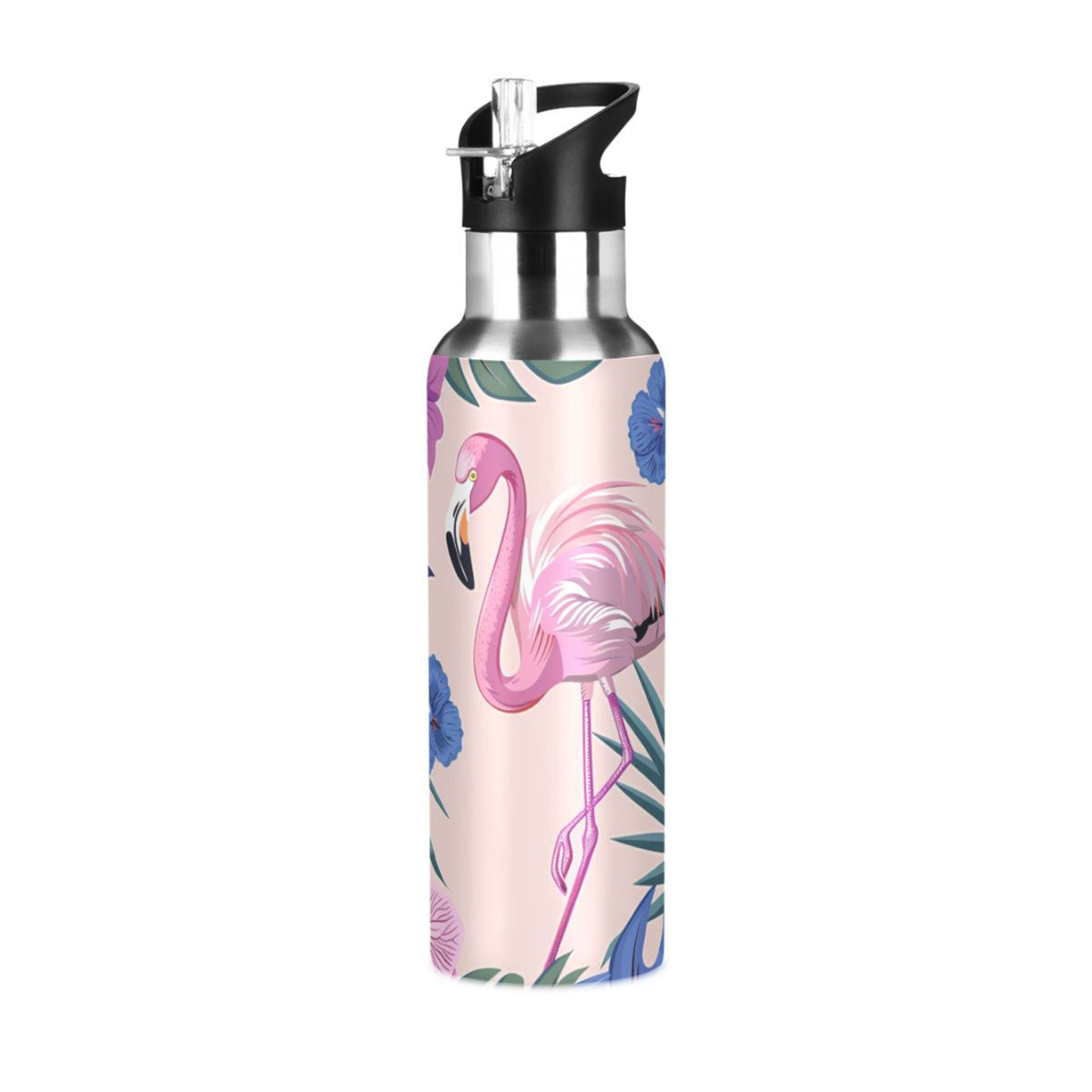 Insulated Stainless Steel Water Bottle with Straw Lid 20 oz O928151
