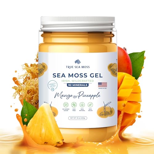 Wildcrafted Irish Sea Moss Gel Mango Pineapple V39442
