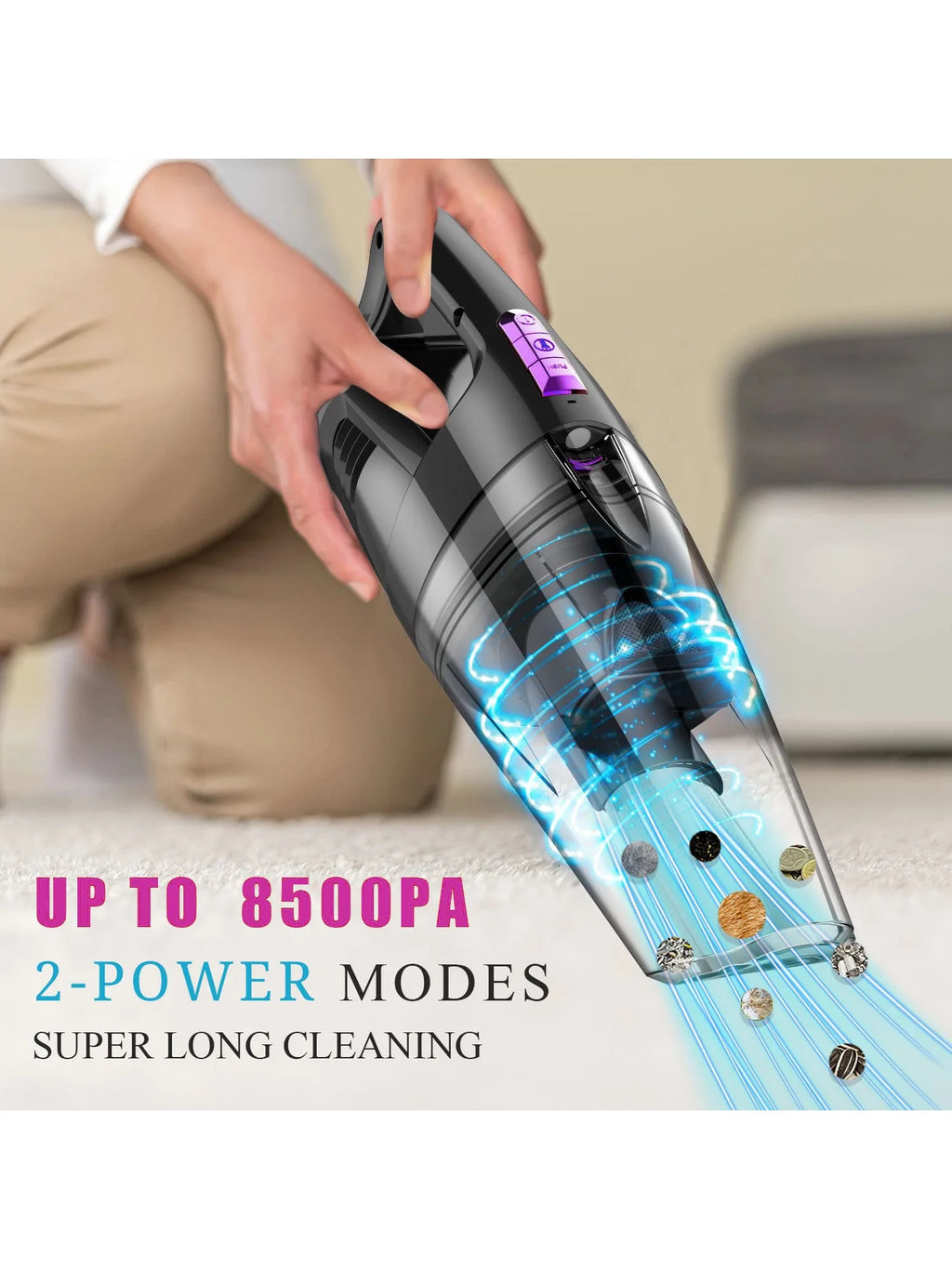 Cordless Handed Mini Vacuum Cleaner 8500 PA K75958
