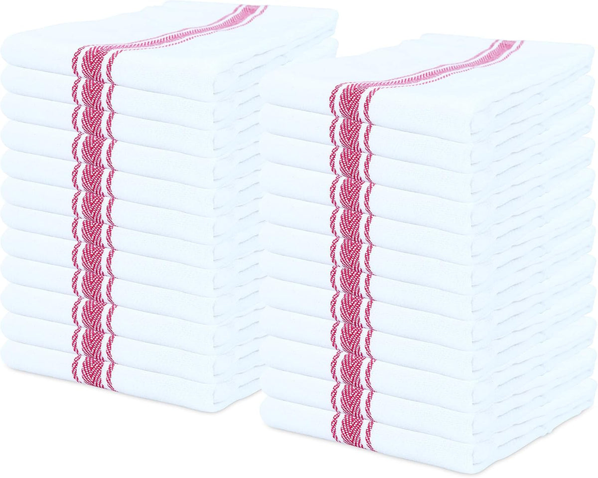 Blue Stripe 100 Percent Cotton Kitchen Towels M788239