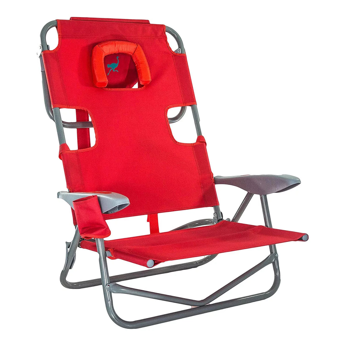 Red Outdoor Reclining Camping Chair P813