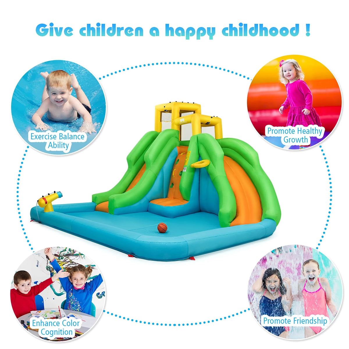Inflatable Water Slide B345
