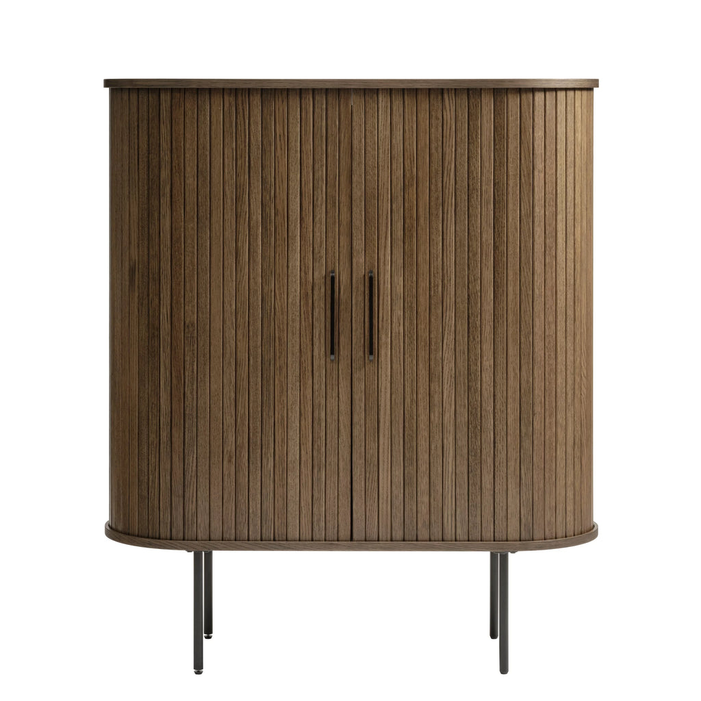 Natural Oak Sliding Door Cabinet J516787