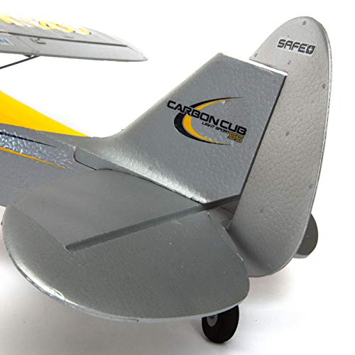 Yellow RC Airplane Carbon Cub S 2 1.3m BNF Basic W18810