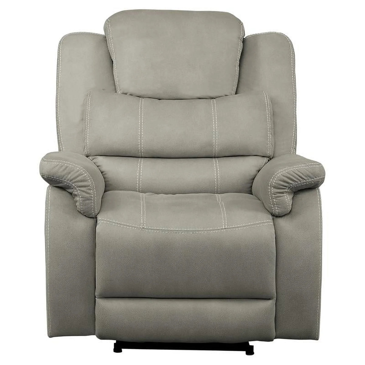 Gray Microfiber Power Reclining Chair G69697