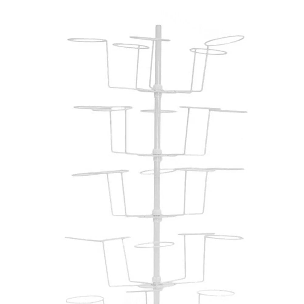 Adjustable Rotating 7 Tier Hat Display Rack J59117
