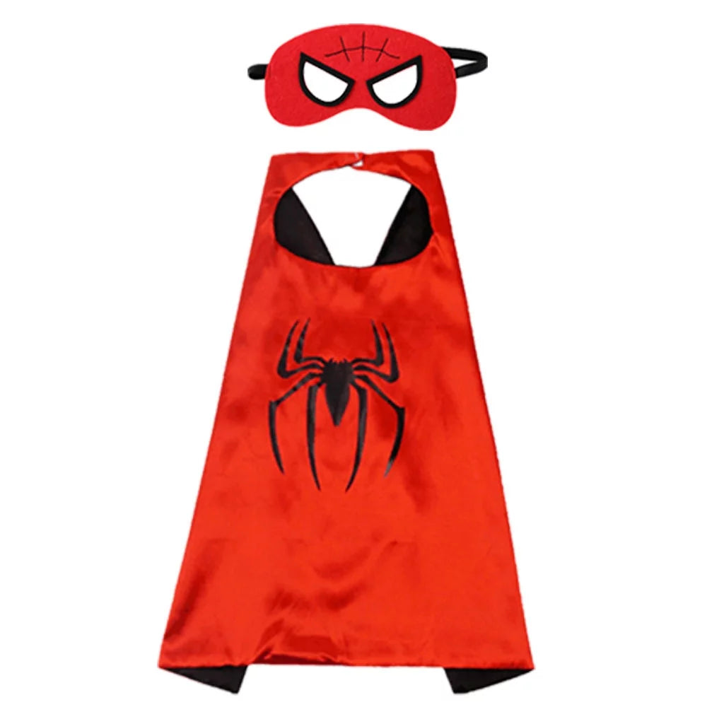 Girls Spiderman Cosplay Dress with Eyemask R6868