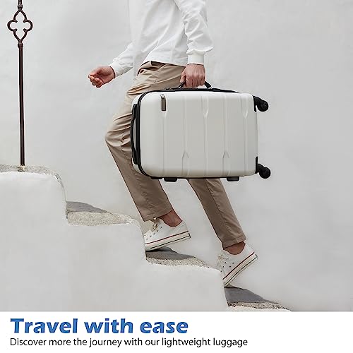 Expandable PC+ABS Spinner Suitcase with TSA Lock 20in 24in 28in F7029