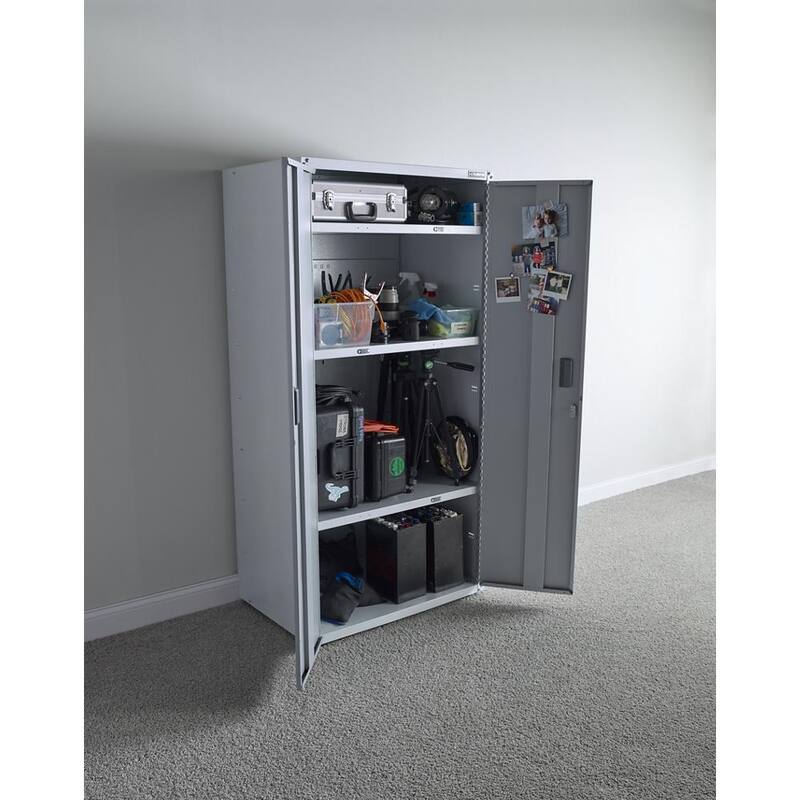 Steel Freestanding Garage Cabinet 36 in. W x 72 in. H Y938