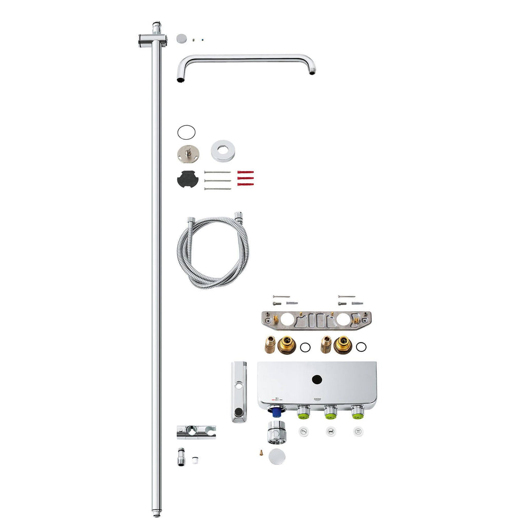 Euphoria Shower System Starlight Chrome J69400