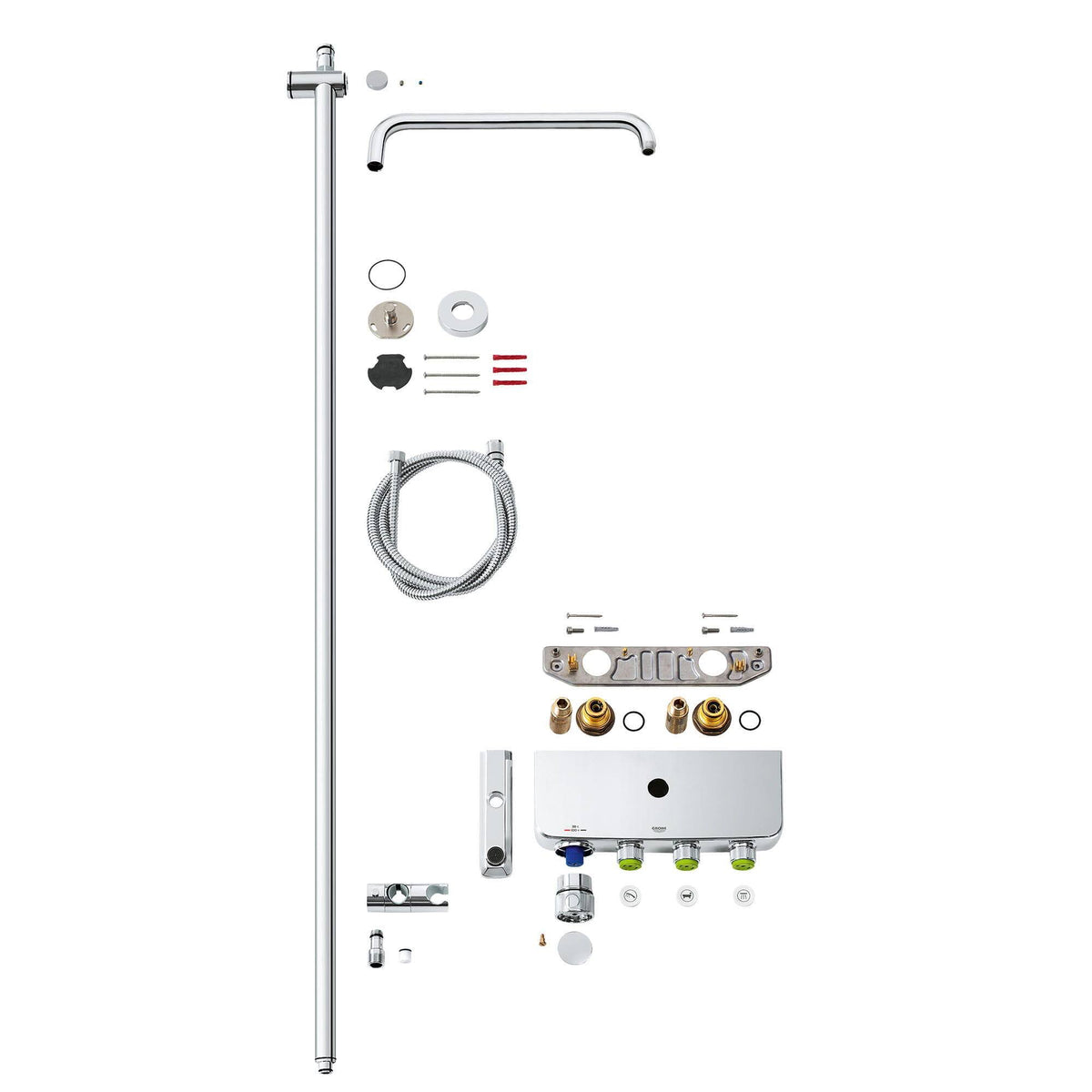 Euphoria Shower System Starlight Chrome J69400