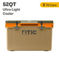 52 QT Ultra-Light Hard-Sided Ice Chest Cooler U370196