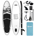 Inflatable Stand Up Paddle Board with Backpack, Non-Slip Deck, Paddle and Pump O34406