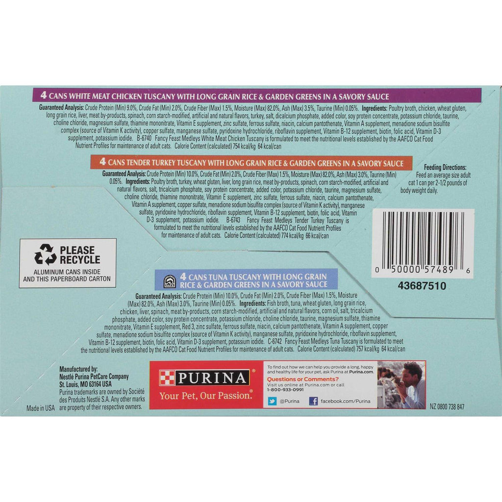 Wet Cat Food Variety Pack Q811