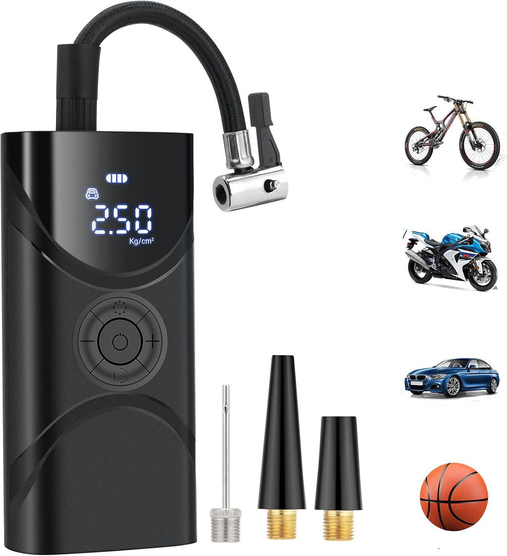 Portable Car Jump Starter with Power Bank and LED Light, 12000mAh, Pack of 2 I1725