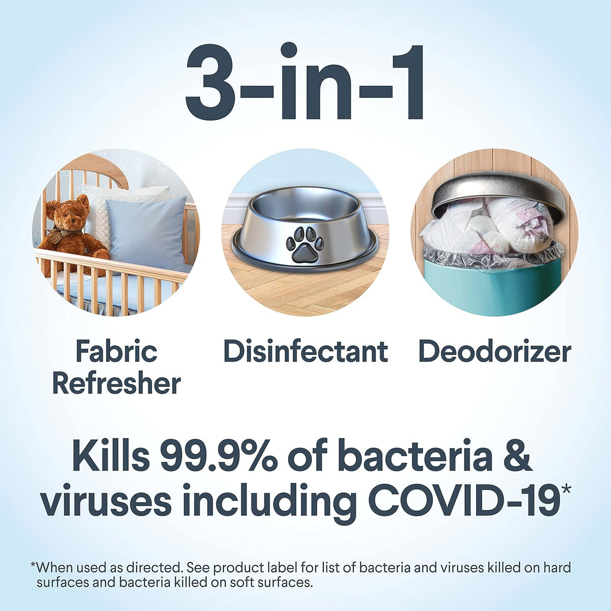 Free & Clear Disinfecting Mist, 2 Count, 14 Fl Oz Each R14024