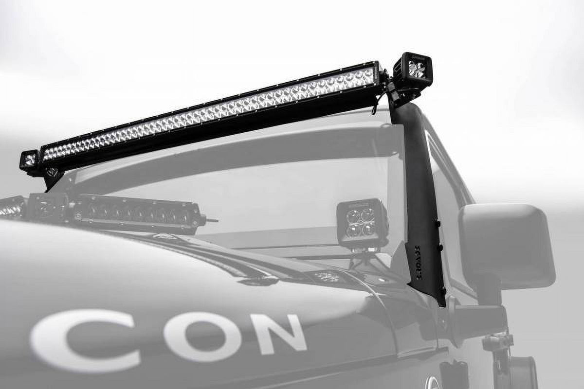 A Pillar Roof Single Bar 52" Mounts Straight D242