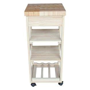 Unfinished Kitchen Trolley S22751