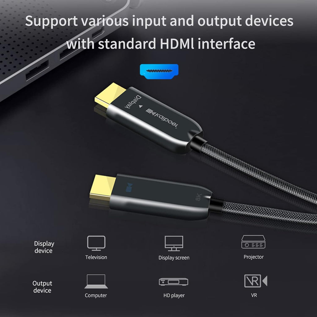 Fiber Optic HDMI Cable 49 Feet 8K 48Gbps M29542