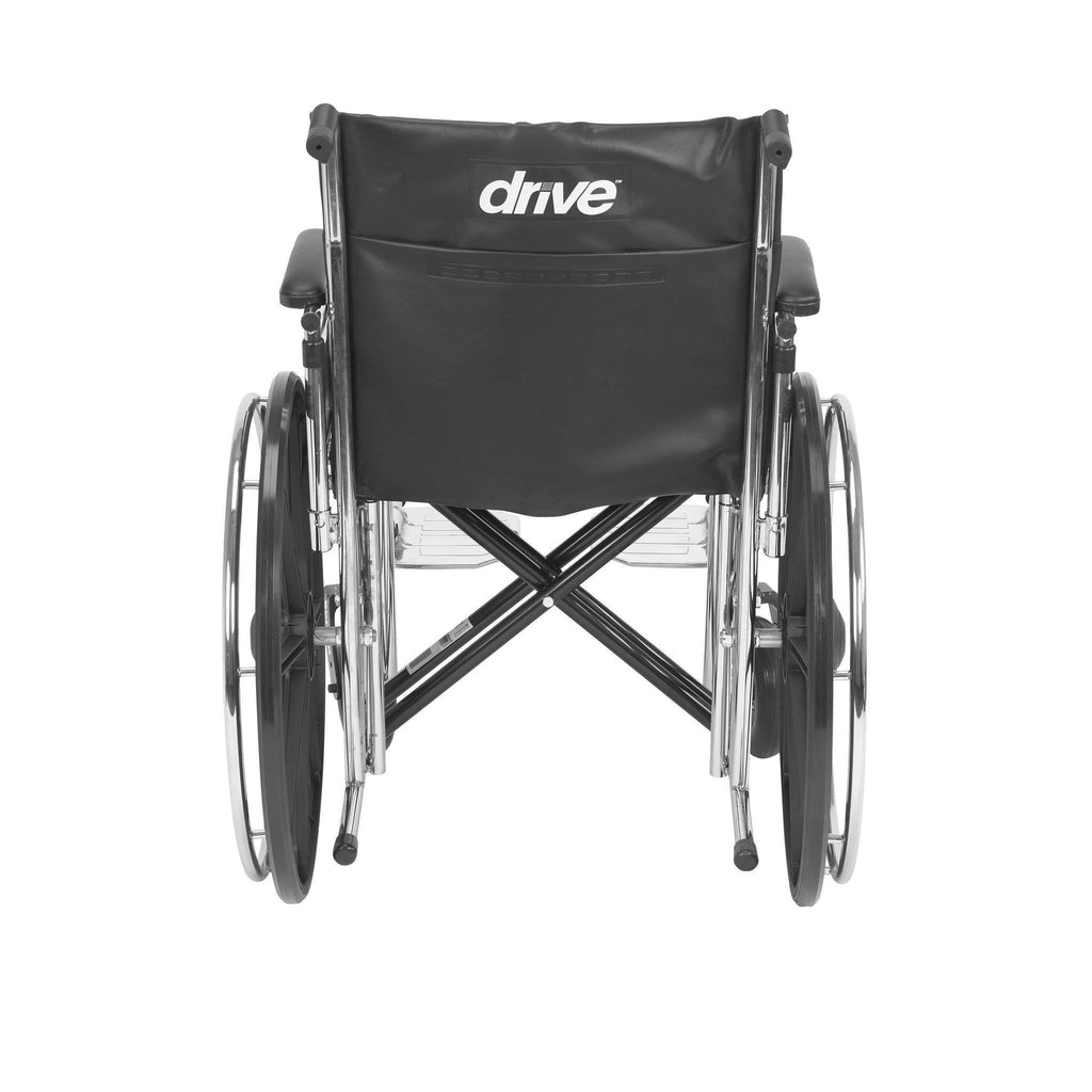 Extra Heavy Duty Wheelchair with Elevating Leg Rests O8519