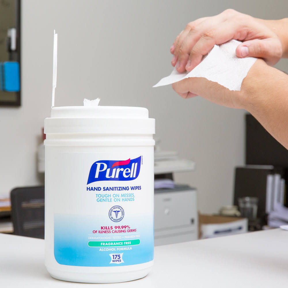 Alcohol Hand Sanitizing Wipes M135525