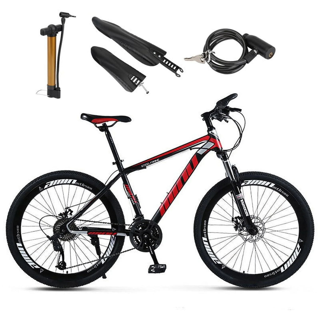 26-Inch Wheels 21 Speed Dual Disc Brake Mountain Bike H954009