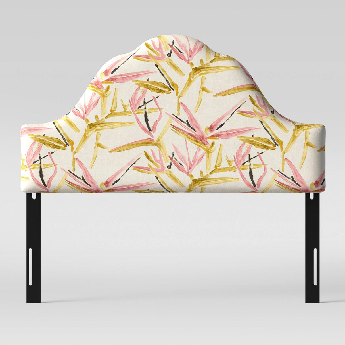 Pink Cream Arched Headboard B67239