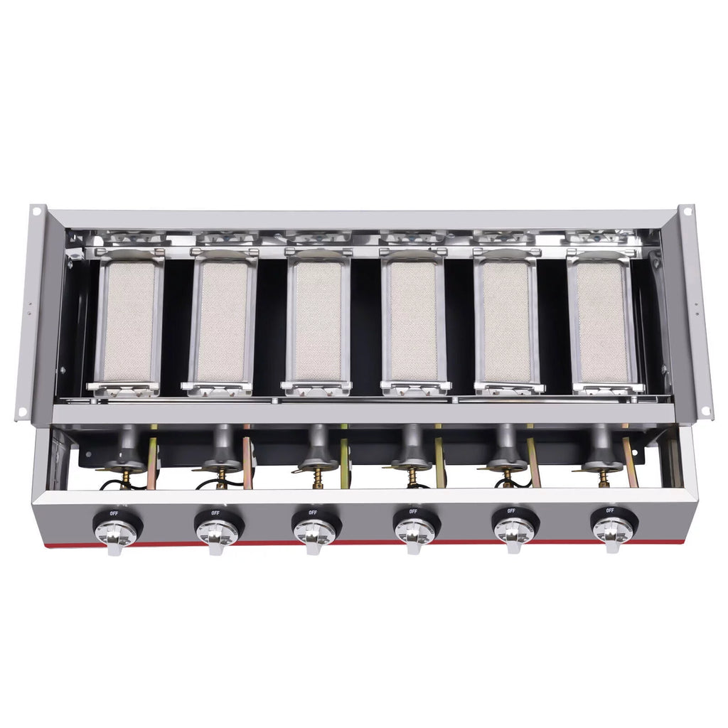 Stainless Steel 6 Burner Gas BBQ Grill I115