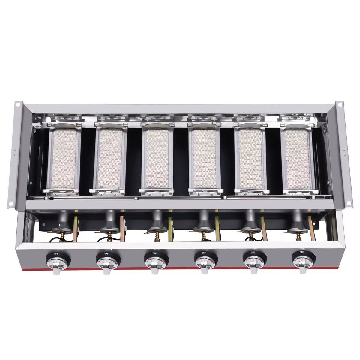 Stainless Steel 6 Burner Gas BBQ Grill I115