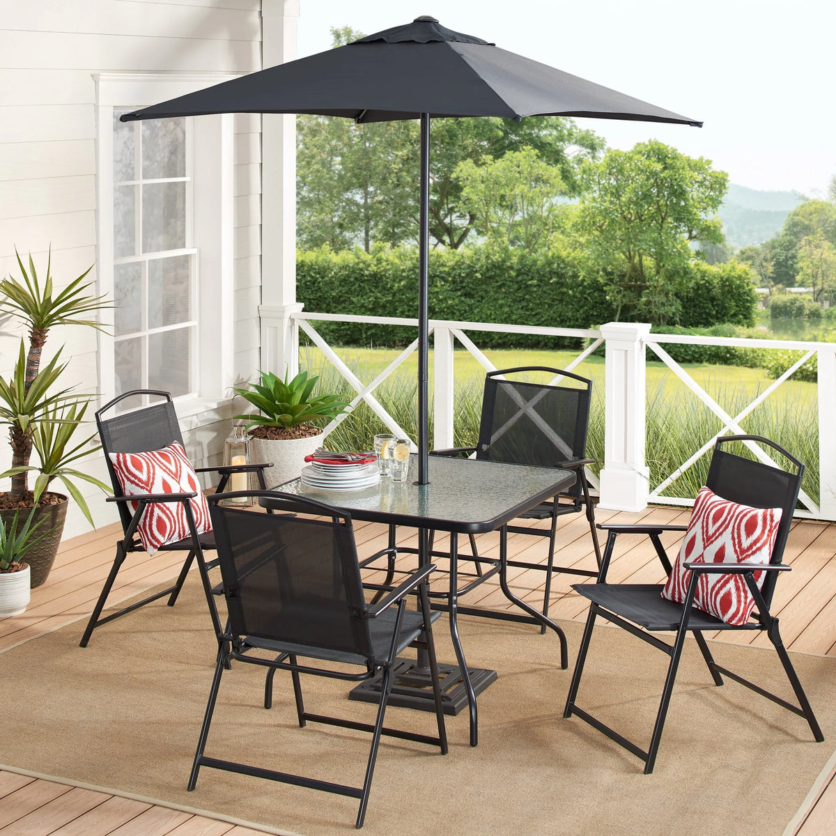 6-Piece Outdoor Patio Dining Set U513774