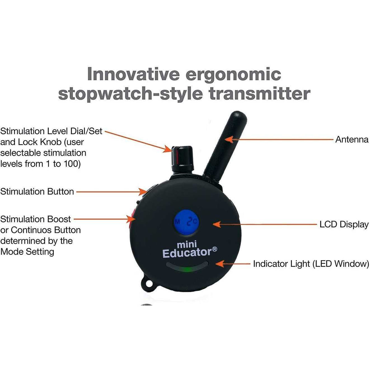 Dog Training Collar System with Remote K772