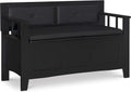 Black Padded Bench X50616