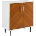 Solid White Accent Cabinet C692