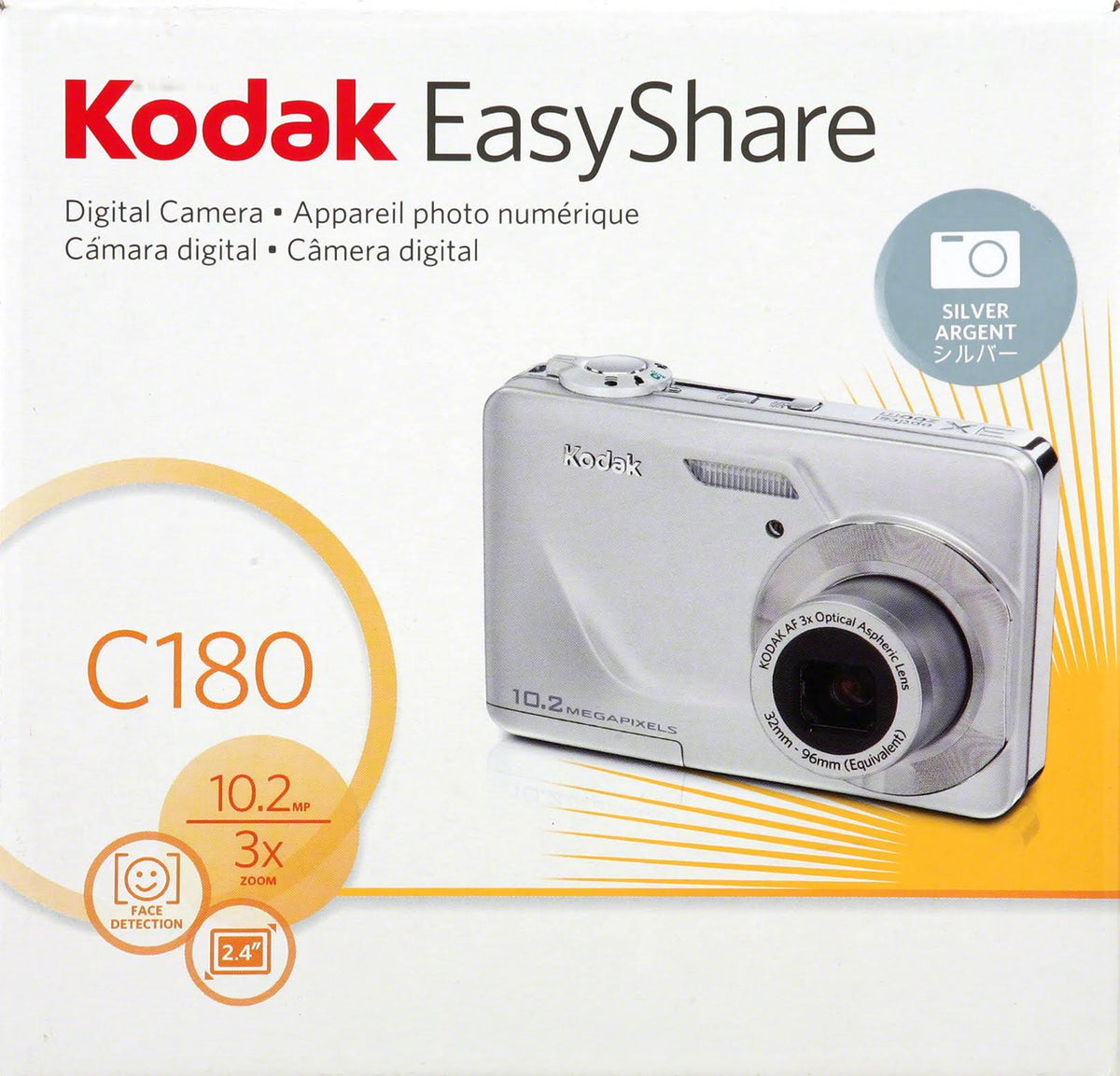 Silver Digital Camera M518790