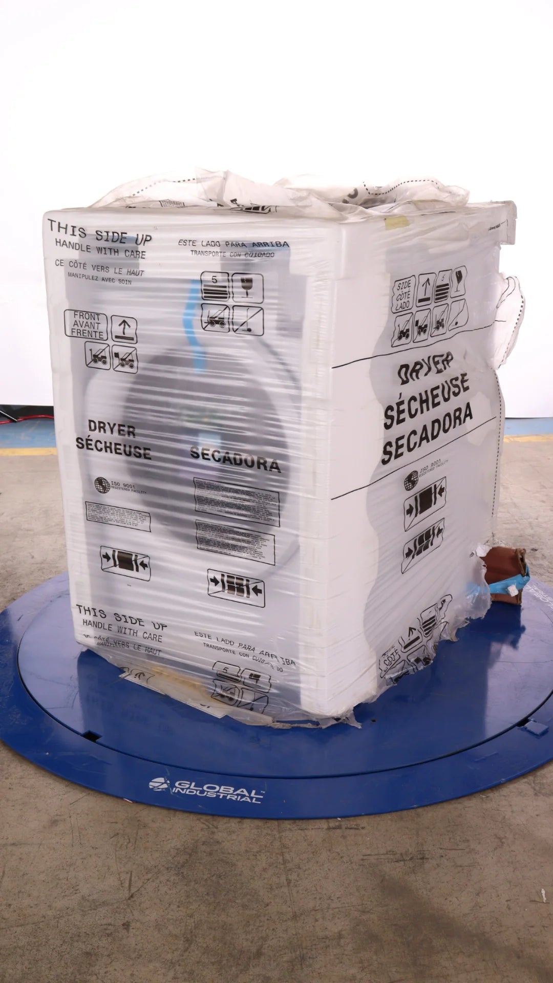 White 8.0 Cu Ft Electric Front Load Dryer Y853924