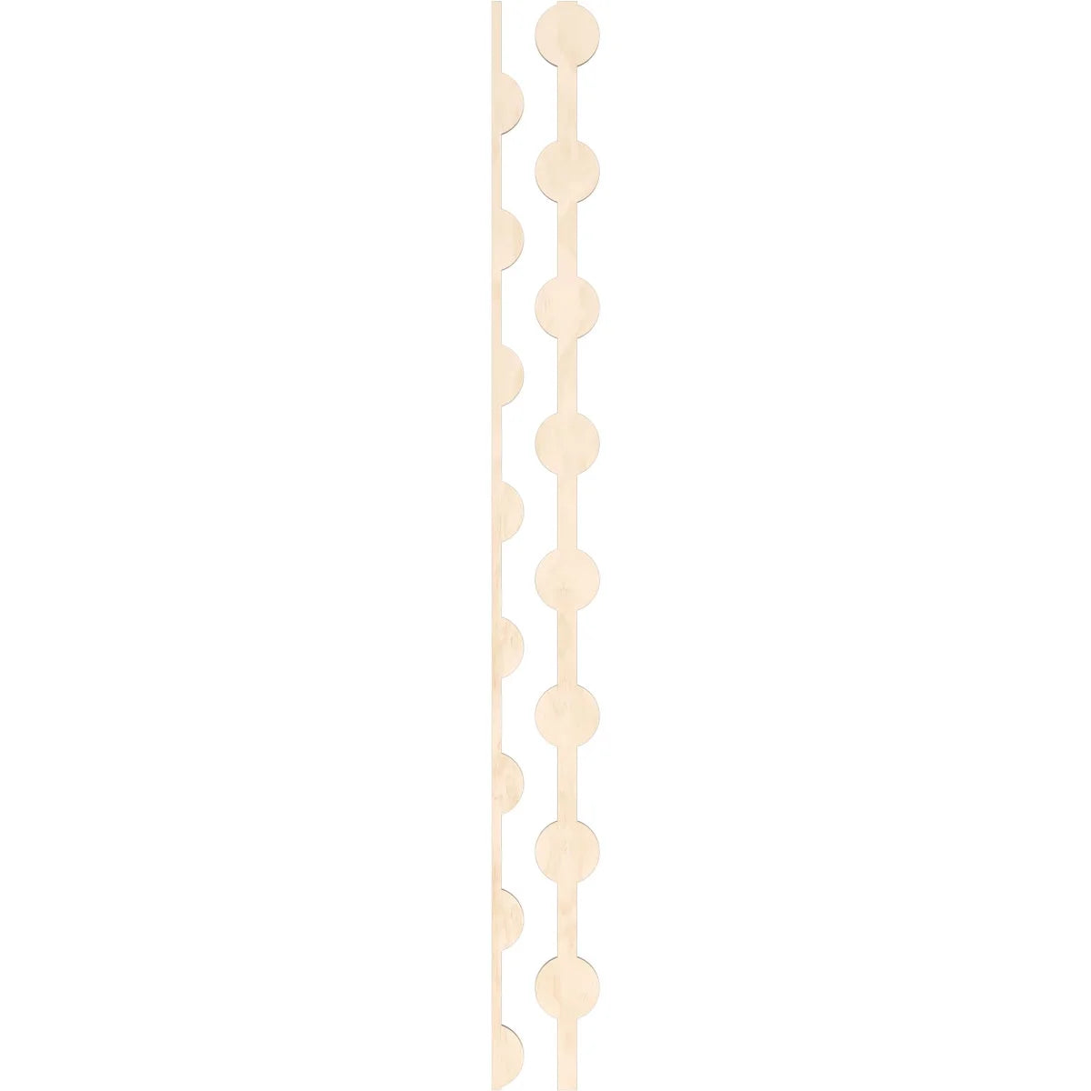 Adjustable Wood Decorative Slat Wall Panel Kit X684822