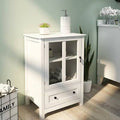 Buffet Storage Cabinet with Single Glass Doors E5229