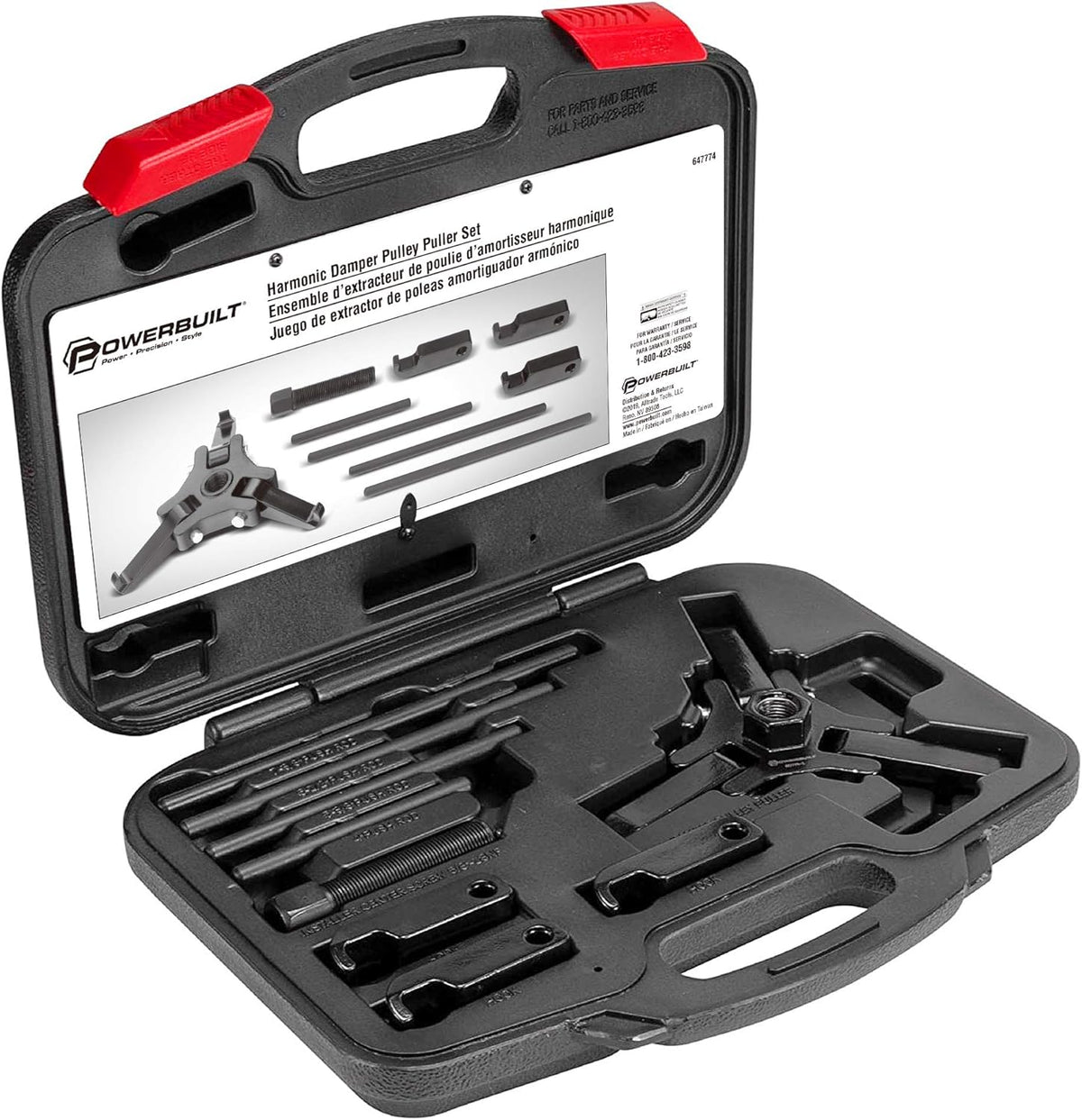 Harmonic Damper Pulley Puller Set, Pack of 2 C3771