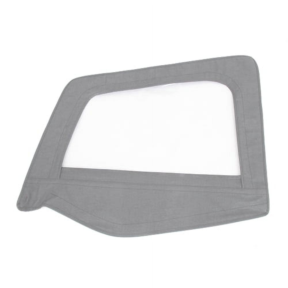 Denim Gray Soft Top Door Skin with Frame for Jeep Wrangler YJ X72887
