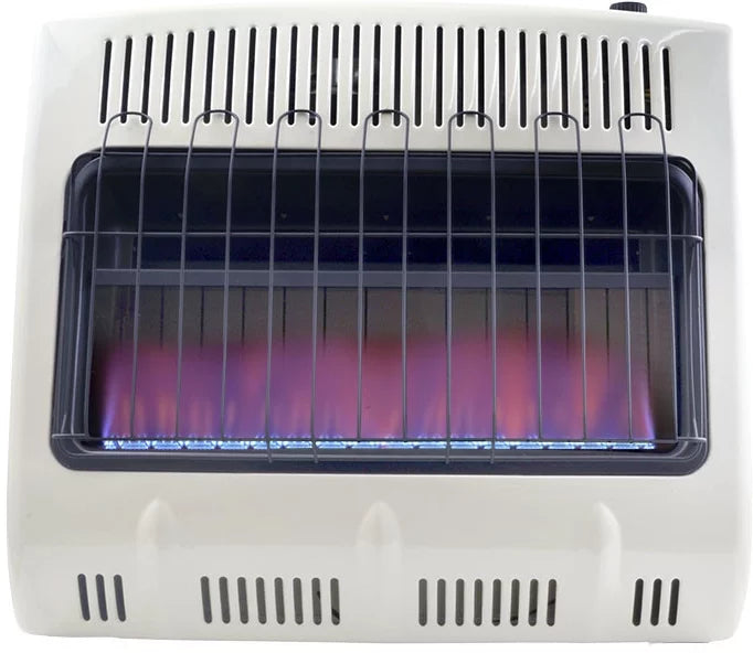 30,000 BTU Unvented Propane Heater with Built In Blower and 12ft Hose Y818