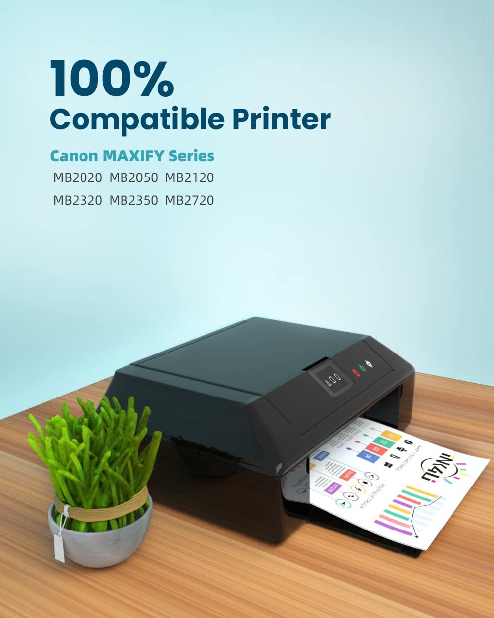 4-Pack Compatible Ink Cartridge Replacement High Yield L15140