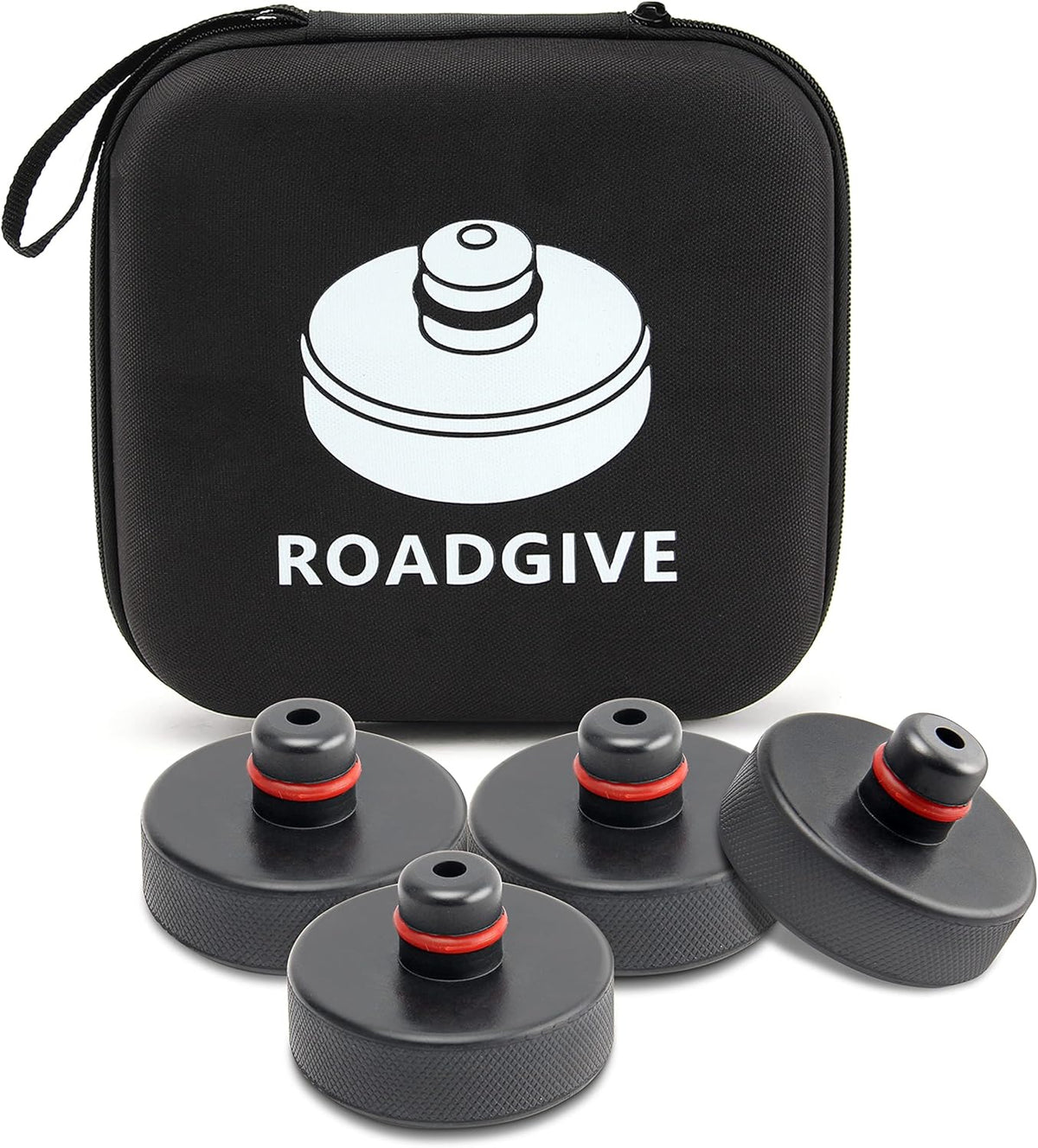 Lifting Jack Pad 4 Pucks with Storage Case B517268