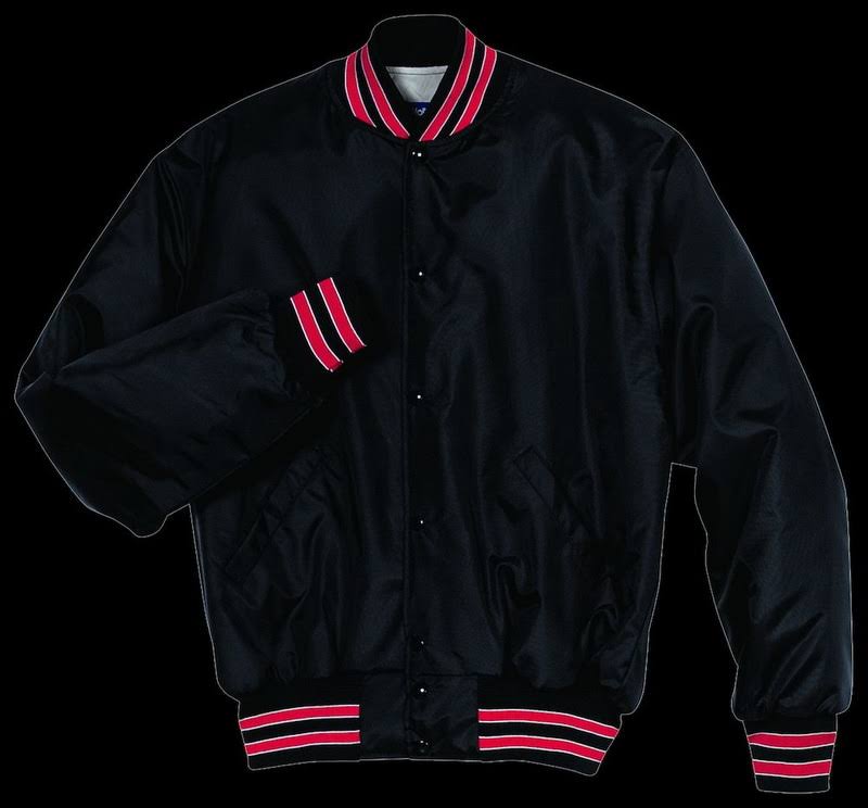 Heritage Jacket Black/Scarlet/White M J660251