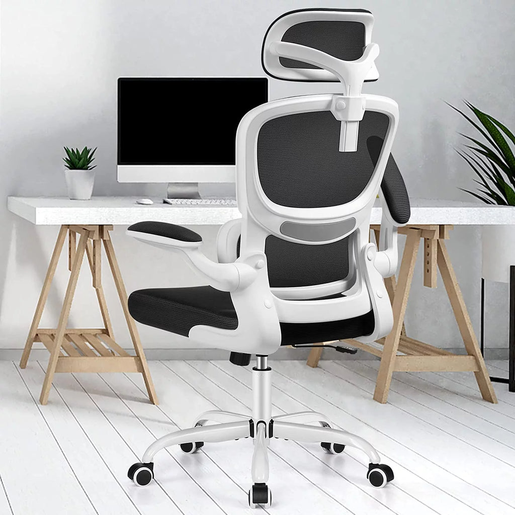 Black High Back Mesh Ergonomic Office Chair P681