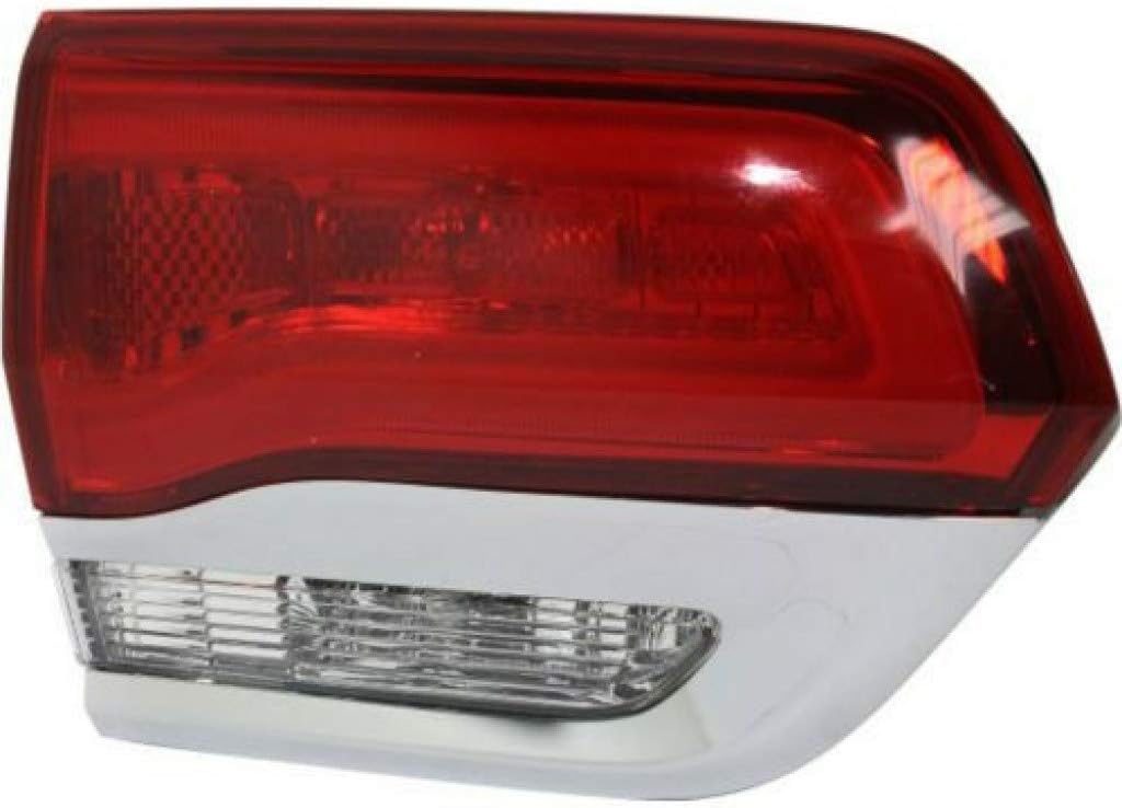 Chrome Tail Light Assembly Pair for Jeep Grand Cherokee 2014-2017 Q5511