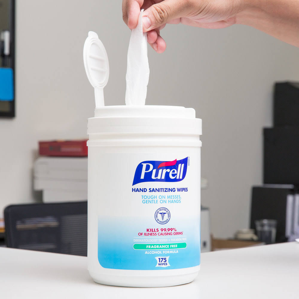 Alcohol Hand Sanitizing Wipes M135525