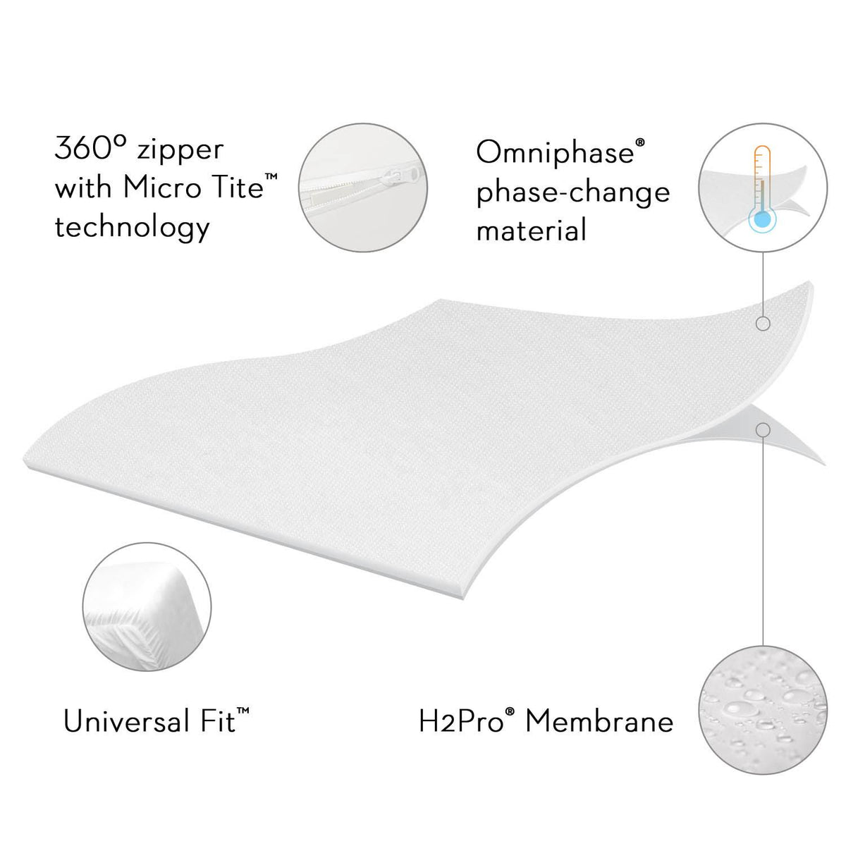 Queen Mattress Protector L343