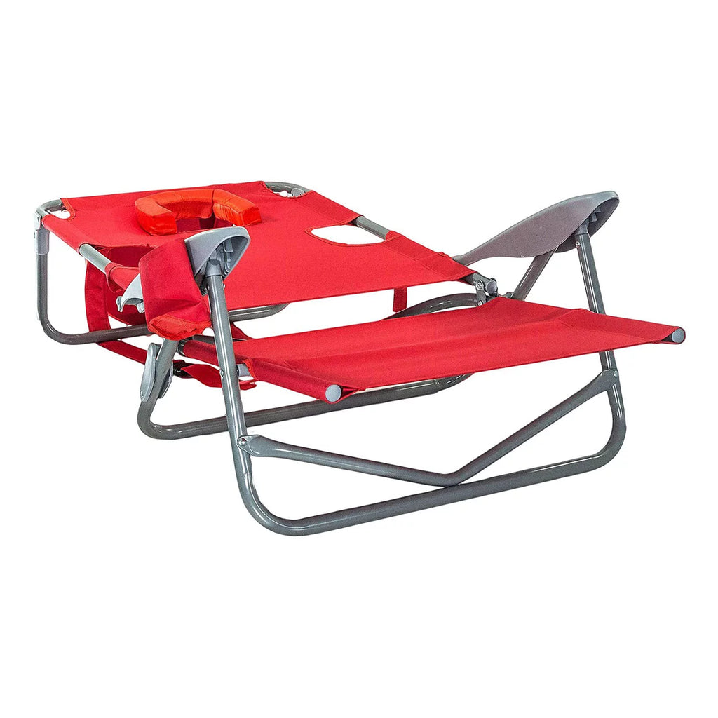 Red Outdoor Reclining Camping Chair P813